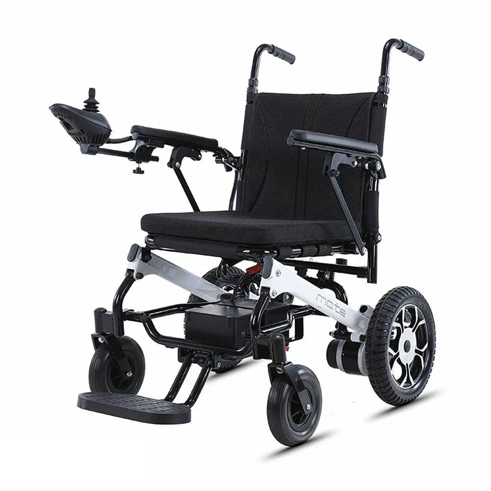 Mate Lightweight 250LBS Foldable Electric Dual Motor Power Motorized Mobility Wheelchair (SAK79245) by SAKSBY WHOLESALE