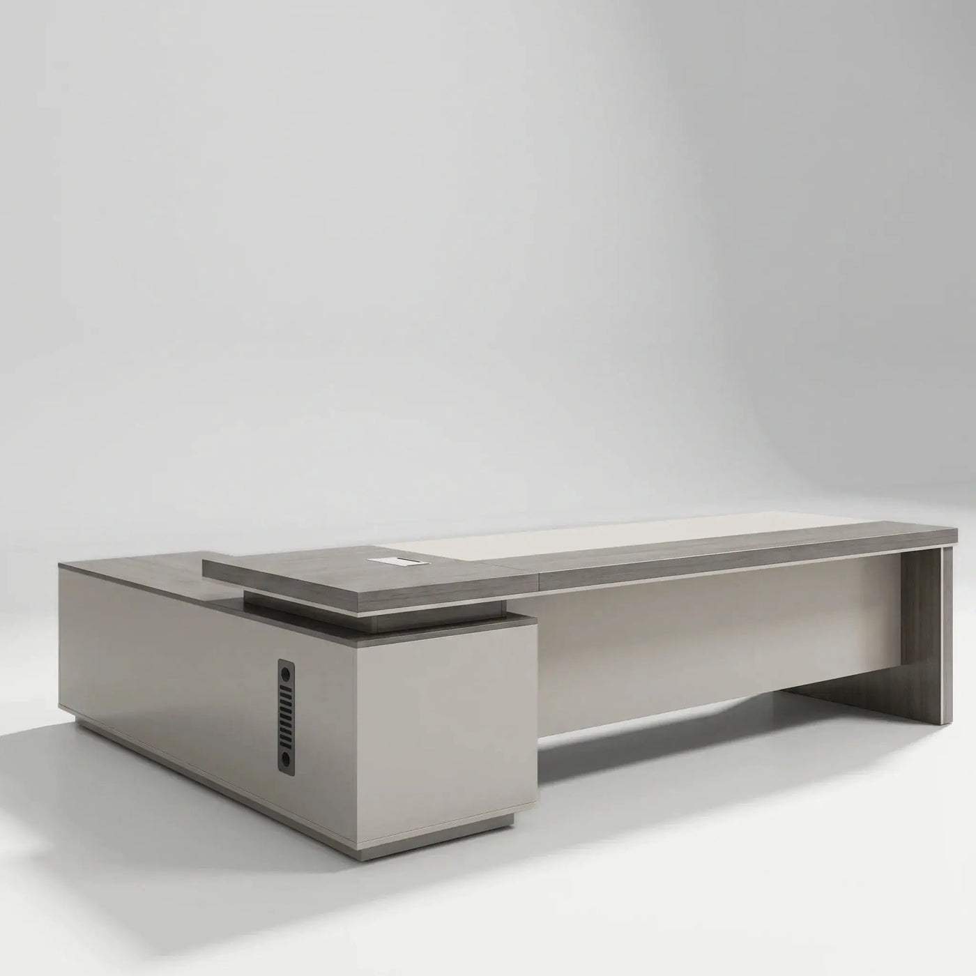 Purdue · Modern L-Shaped Executive Desk by Arc Grove