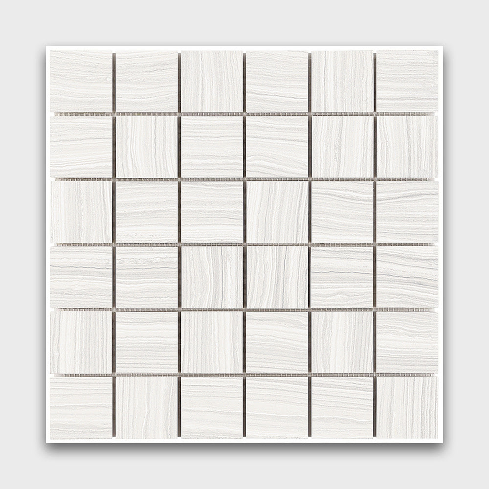 Matrix Bright Matte 2x2 Porcelain Mosaics 12x12 Porcelain Matte 12x12 Mosaics
