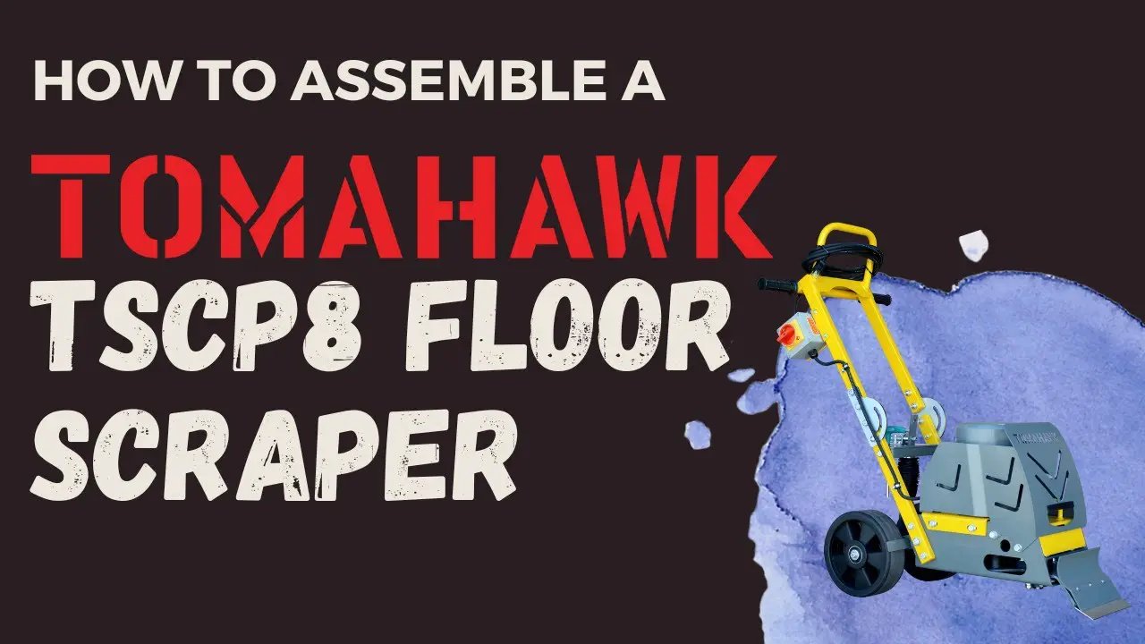 8" x 4" Sharp Self-Dicing Blade for TSCP8 Floor Scraper Tile Stripper by Tomahawk Power