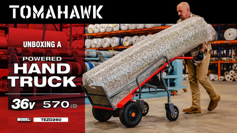 Electric Dolly Cart Hand Truck 570 lbs Capacity for Warehouses Shops & Material Handling, photo 2 of 9