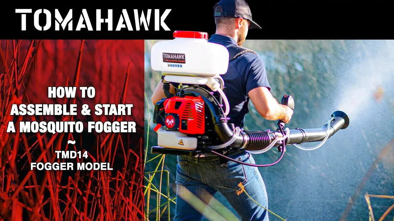3.7 Gal Backpack Mosquito Fogger Leaf Blower for Pest Control by Tomahawk Power