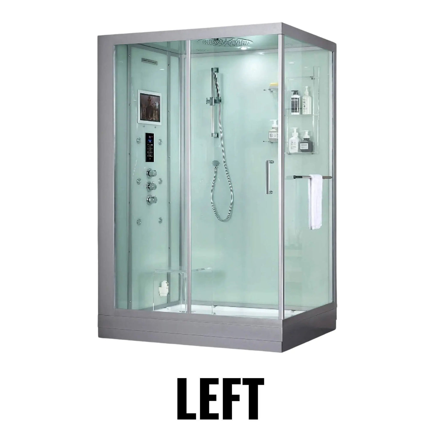 Maya Bath Platinum Anzio Steam Shower With Ozone Sterilization System (SAK15942) by SAKSBY WHOLESALE