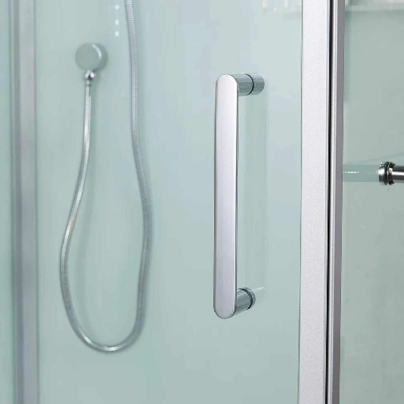 Maya Bath Platinum Arrezo Steam Shower With Rainfall Ceiling Shower (SAK75924) by SAKSBY WHOLESALE