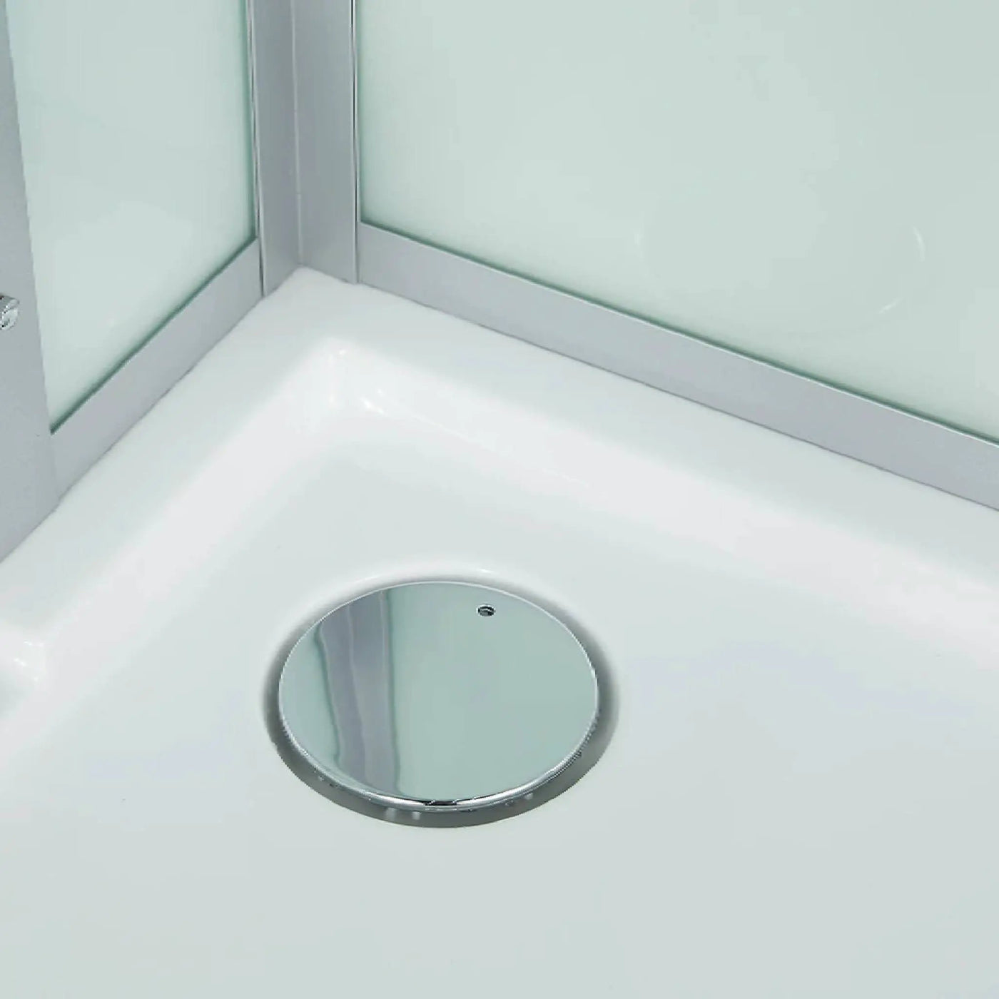 Maya Bath Platinum Arrezo Steam Shower With Rainfall Ceiling Shower (SAK75924) by SAKSBY WHOLESALE
