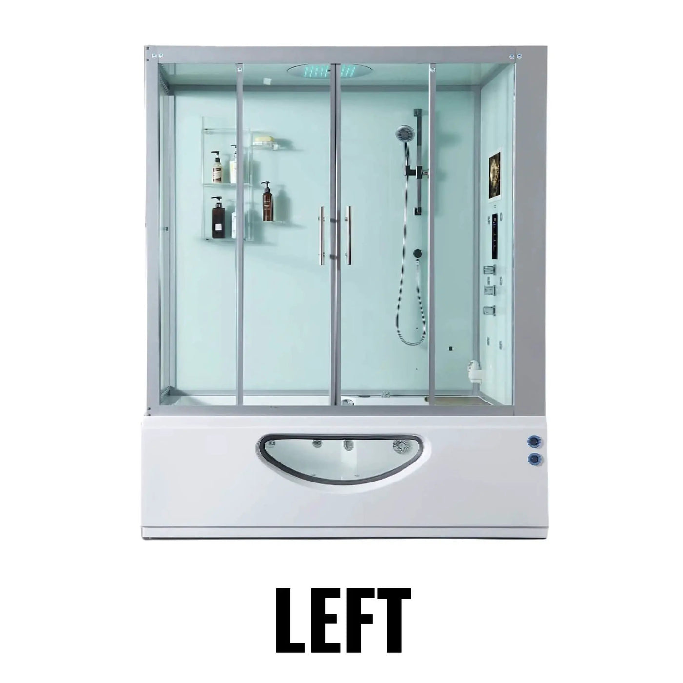 Maya Bath Platinum Catania Steam Shower With 6 Acupuncture Jets (SAK42985) by SAKSBY WHOLESALE