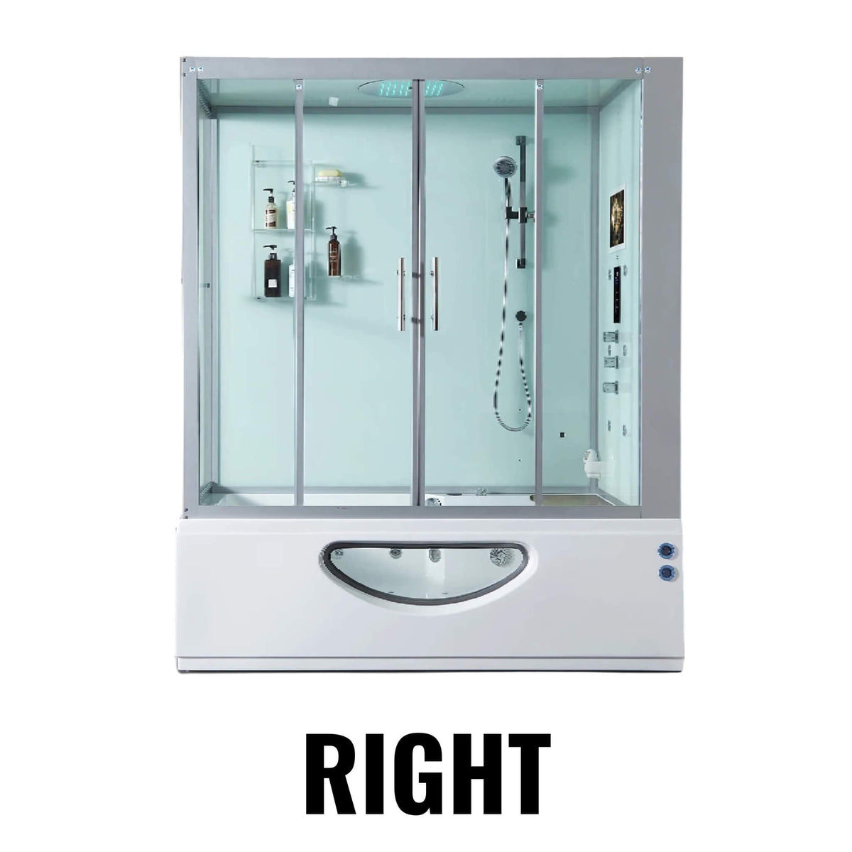 Maya Bath Platinum Catania Steam Shower With 6 Acupuncture Jets (SAK42985) by SAKSBY WHOLESALE