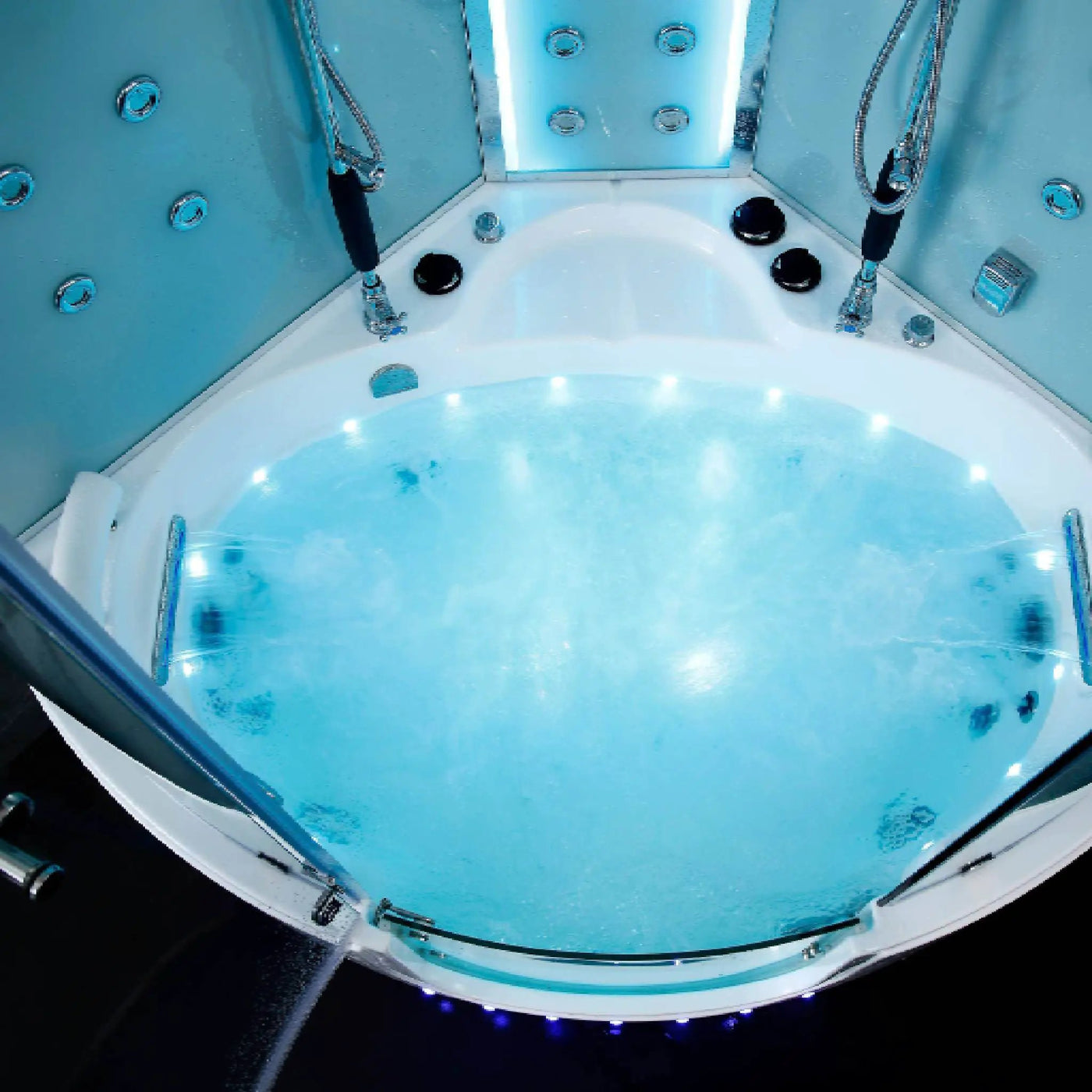 Maya Bath Platinum Comfort Steam Shower With Whirlpool Bathtub [2025 Edition] (SAK93561) by SAKSBY WHOLESALE