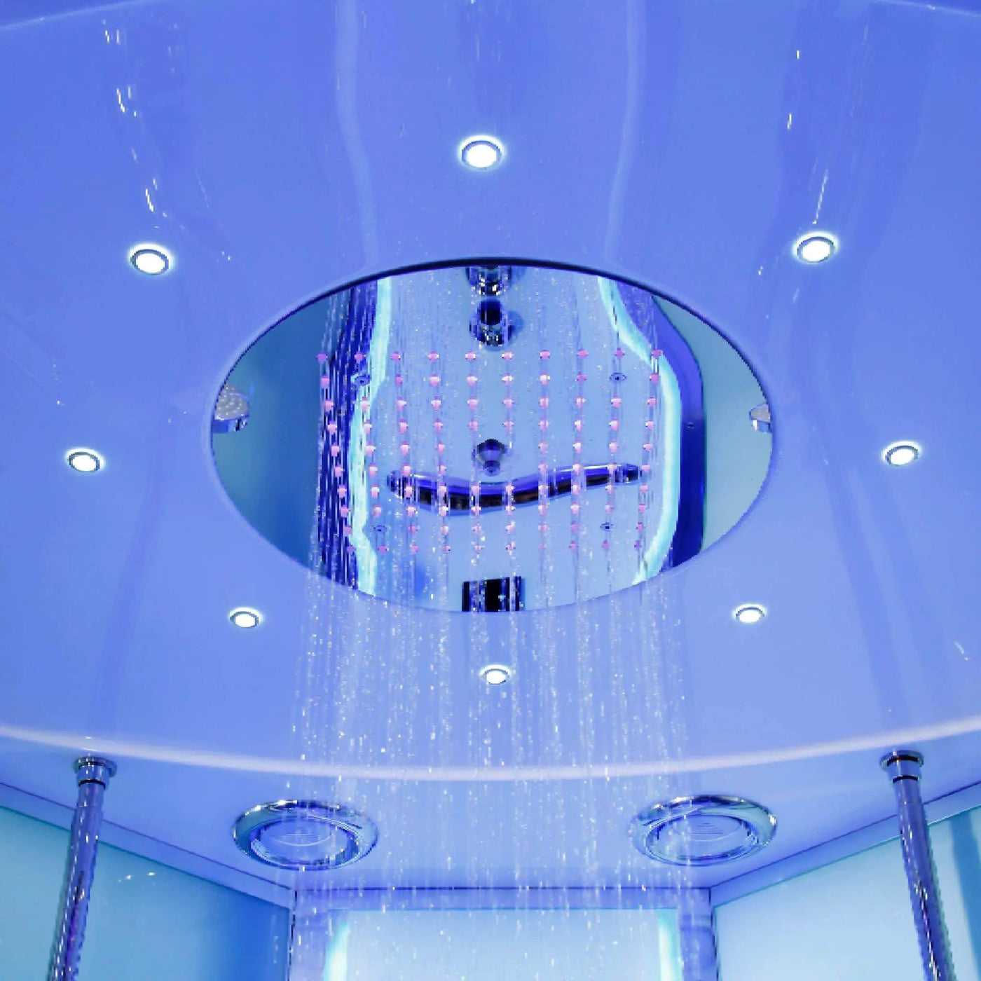 Maya Bath Platinum Comfort Steam Shower With Whirlpool Bathtub [2025 Edition] (SAK93561) by SAKSBY WHOLESALE