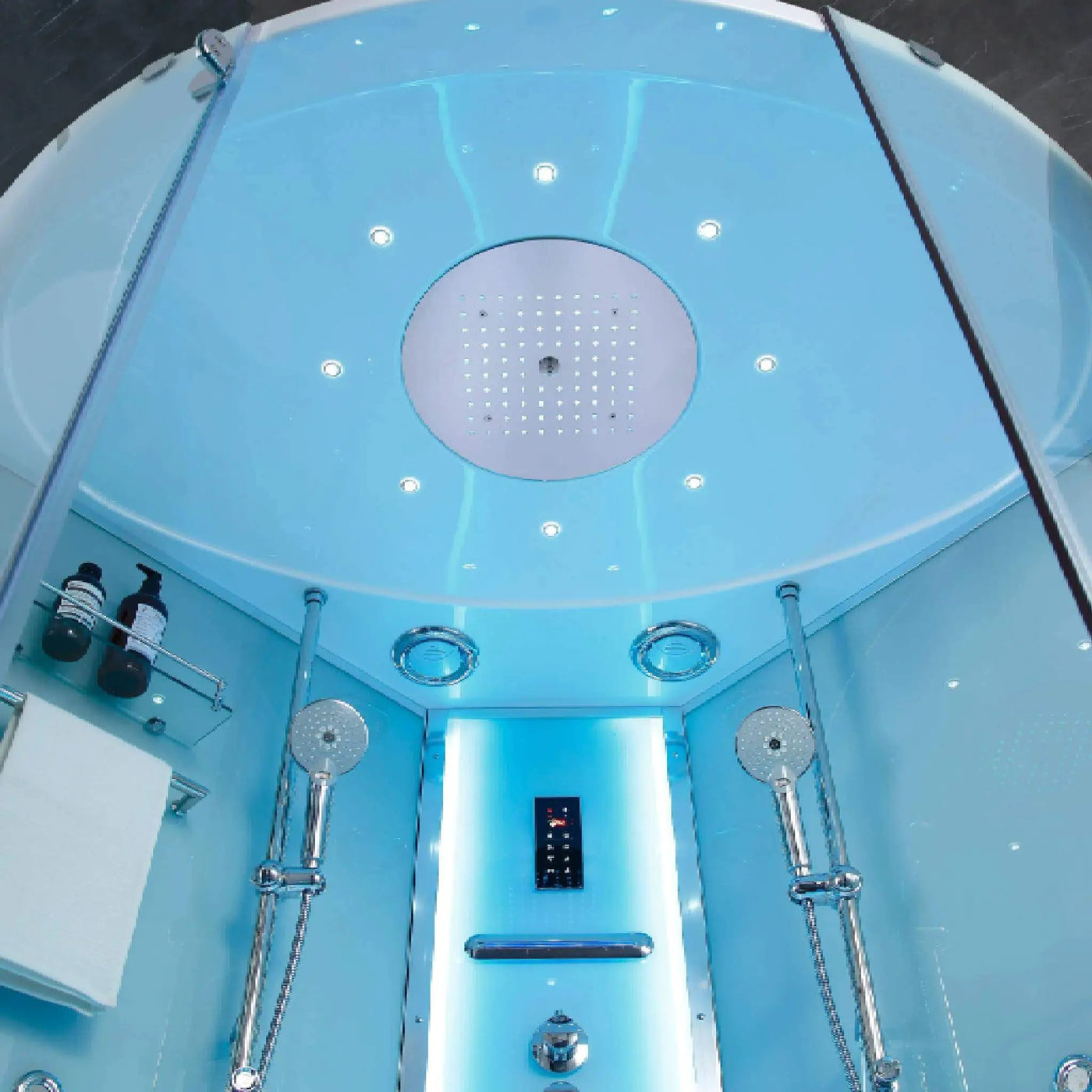 Maya Bath Platinum Comfort Steam Shower With Whirlpool Bathtub [2025 Edition] (SAK93561) by SAKSBY WHOLESALE