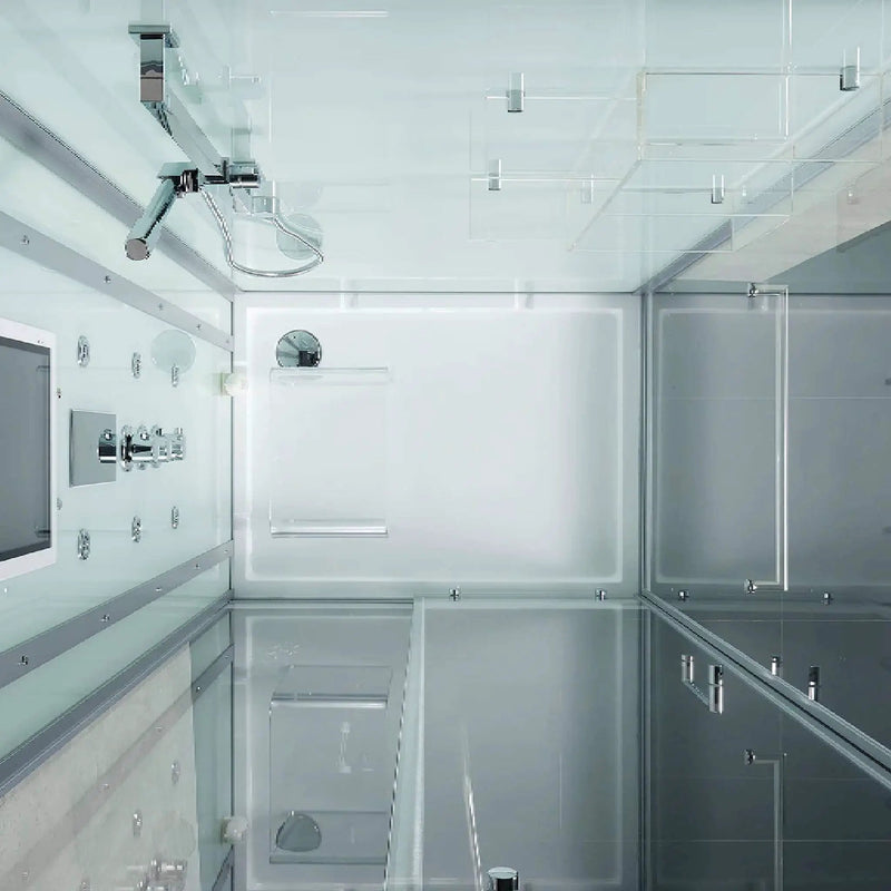 Maya Bath Platinum Lucca Steam Shower With LCD Touchscreen Controls (SAK27483) by SAKSBY WHOLESALE