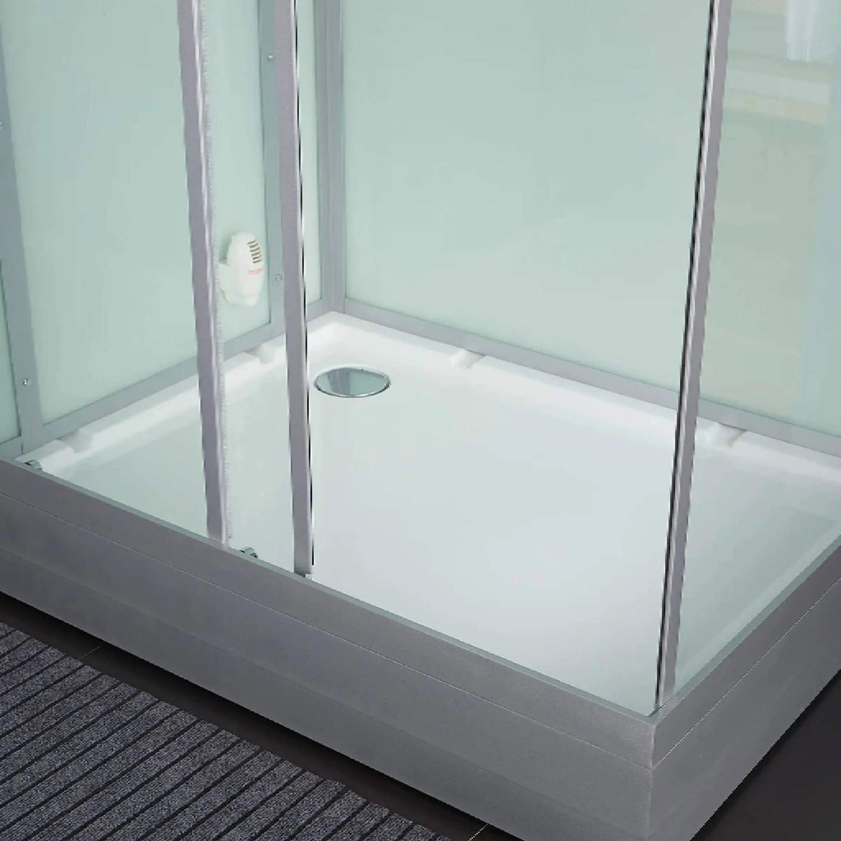 Maya Bath Platinum Lucca Steam Shower With LCD Touchscreen Controls (SAK27483) by SAKSBY WHOLESALE
