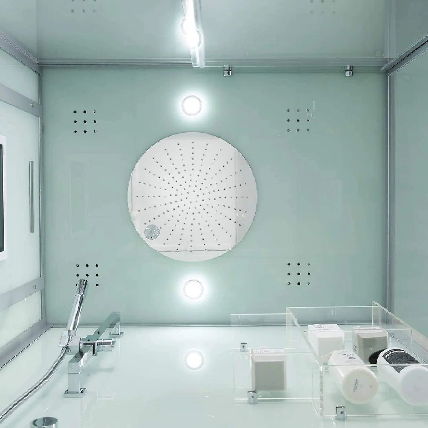 Maya Bath Platinum Lucca Steam Shower With LCD Touchscreen Controls (SAK27483) by SAKSBY WHOLESALE