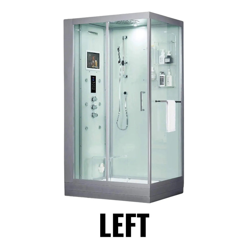 Maya Bath Platinum Lucca Steam Shower With LCD Touchscreen Controls (SAK27483) by SAKSBY WHOLESALE