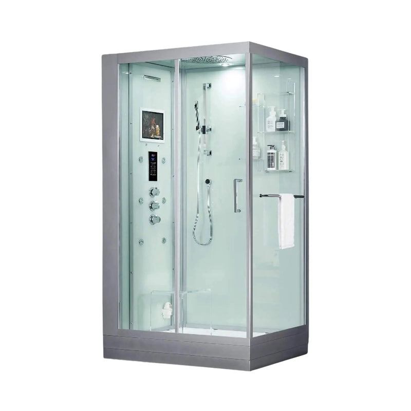 Maya Bath Platinum Lucca Steam Shower With LCD Touchscreen Controls (SAK27483) by SAKSBY WHOLESALE