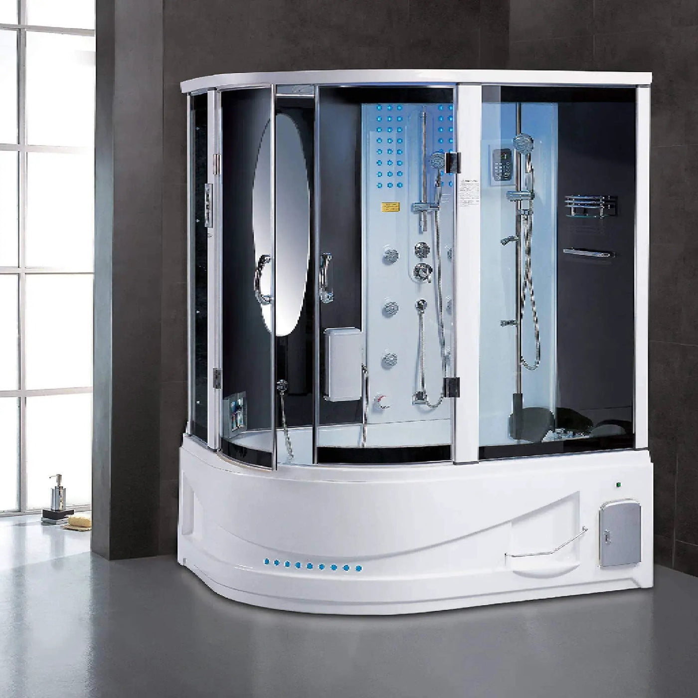 Maya Bath Siena Steam Shower With 10 Acupuncture Jets (SAK31847) by SAKSBY WHOLESALE