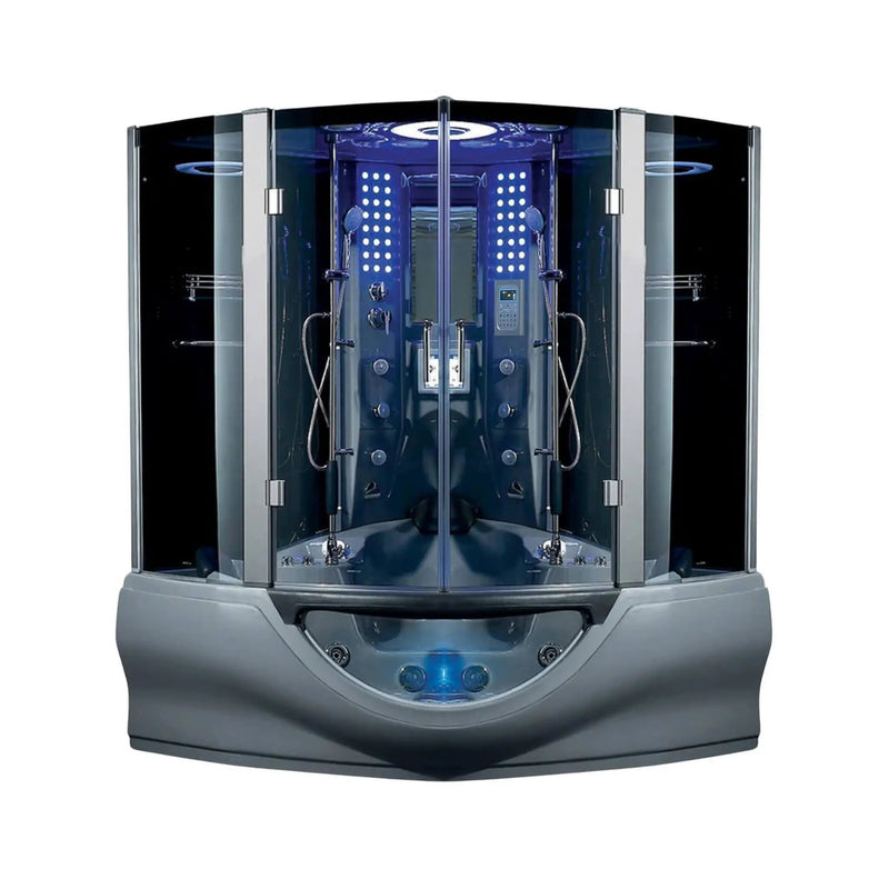 Maya Bath Valencia Steam Shower Massage Bathtub With LCD TV (SAK20479) by SAKSBY WHOLESALE