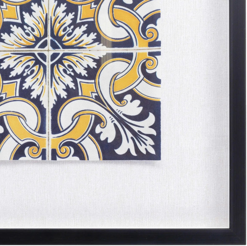 Mazgirt Majestic Black Frame Wall Art Piece - Clearance by Boutique Rugs