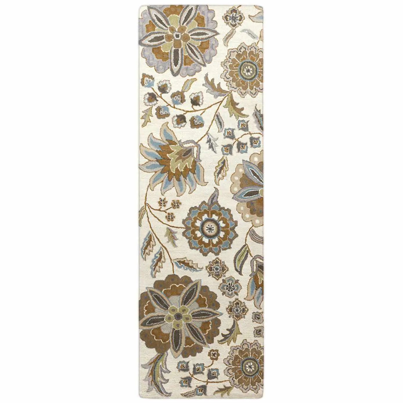 Mack Floral Wool Area Carpet by Boutique Rugs