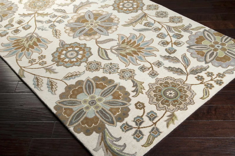 Mack Floral Wool Area Carpet by Boutique Rugs