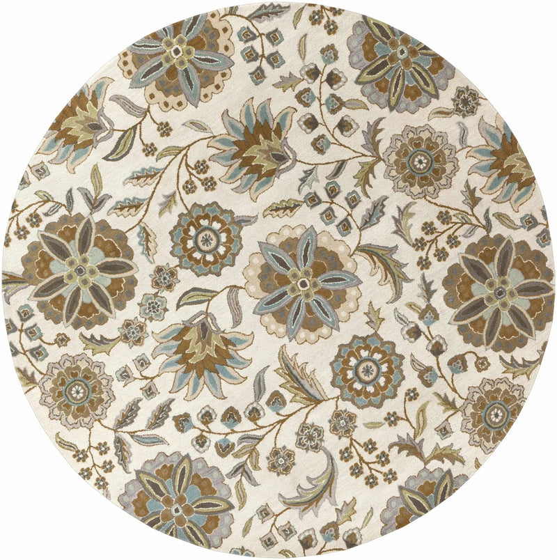 Mack Floral Wool Area Carpet by Boutique Rugs