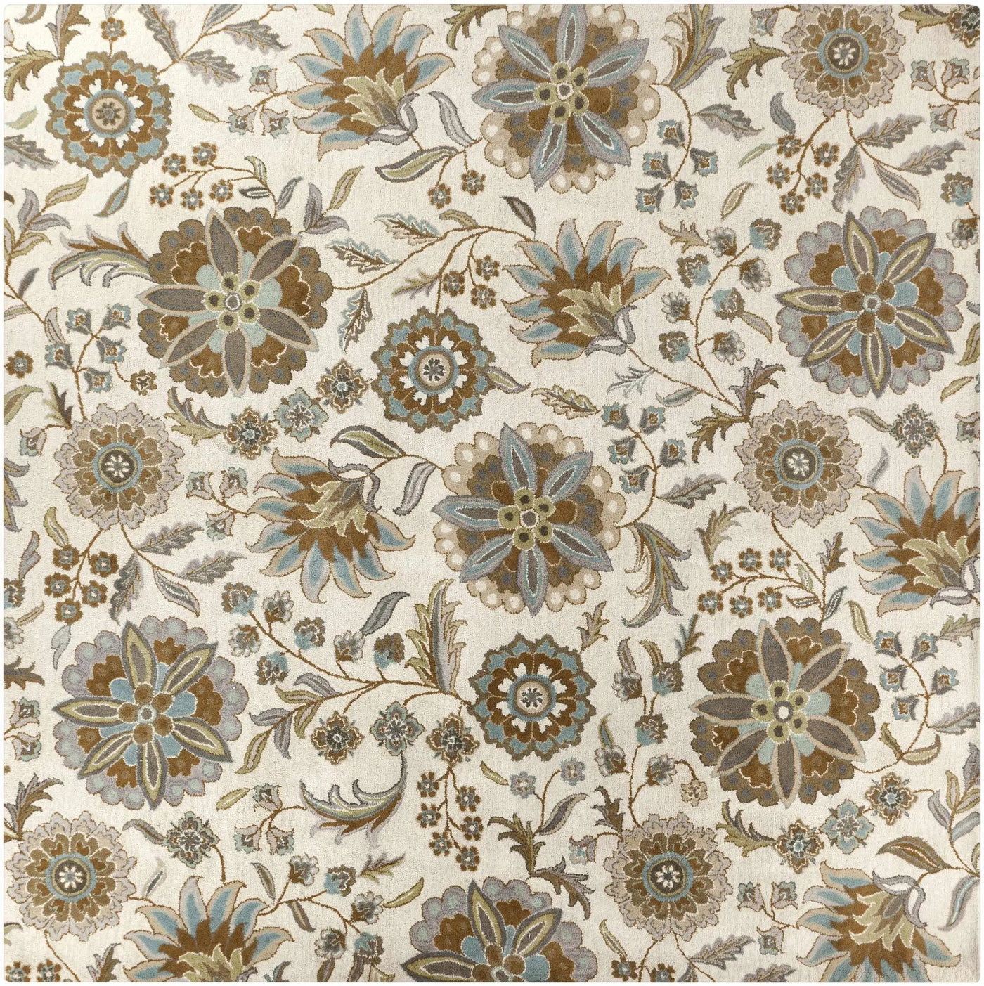 Mack Floral Wool Area Carpet by Boutique Rugs