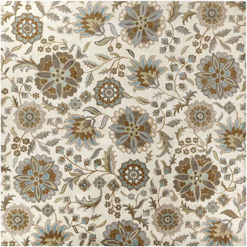 Mack Floral Wool Area Carpet by Boutique Rugs