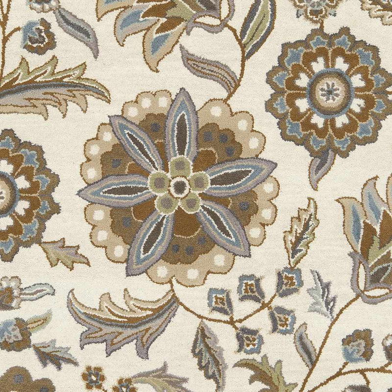 Mack Floral Wool Area Carpet by Boutique Rugs