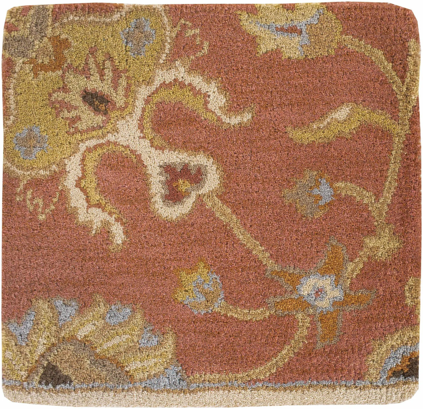 Logville Hand Tufted Rust 1119 Wool Rug by Boutique Rugs