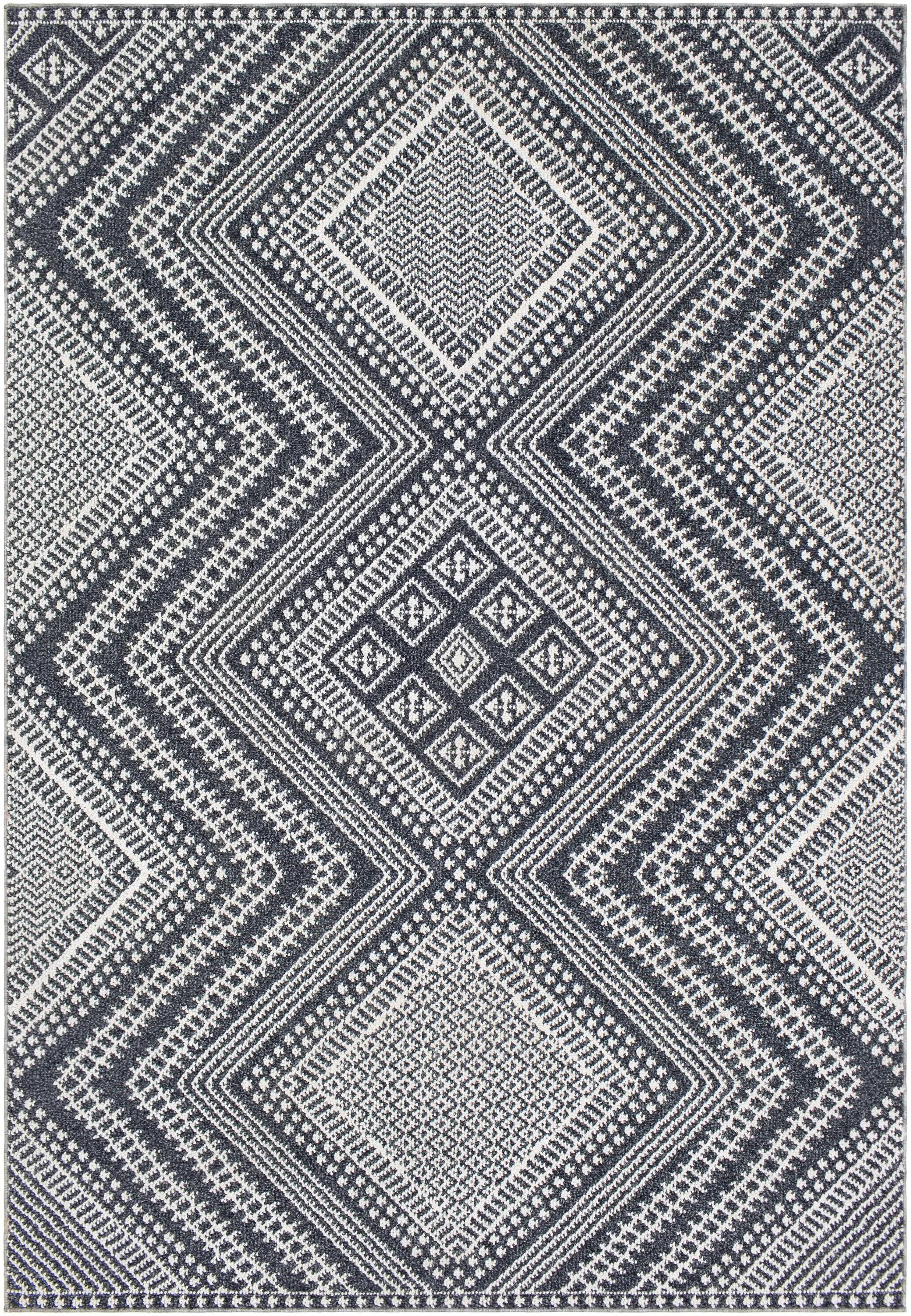 Madison Black&White Area Rug - Clearance by Boutique Rugs