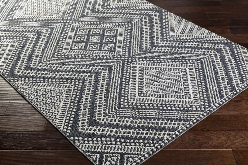 Madison Black&White Area Rug - Clearance by Boutique Rugs
