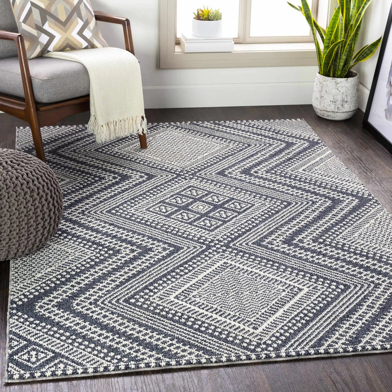 Madison Black&White Area Rug - Clearance by Boutique Rugs