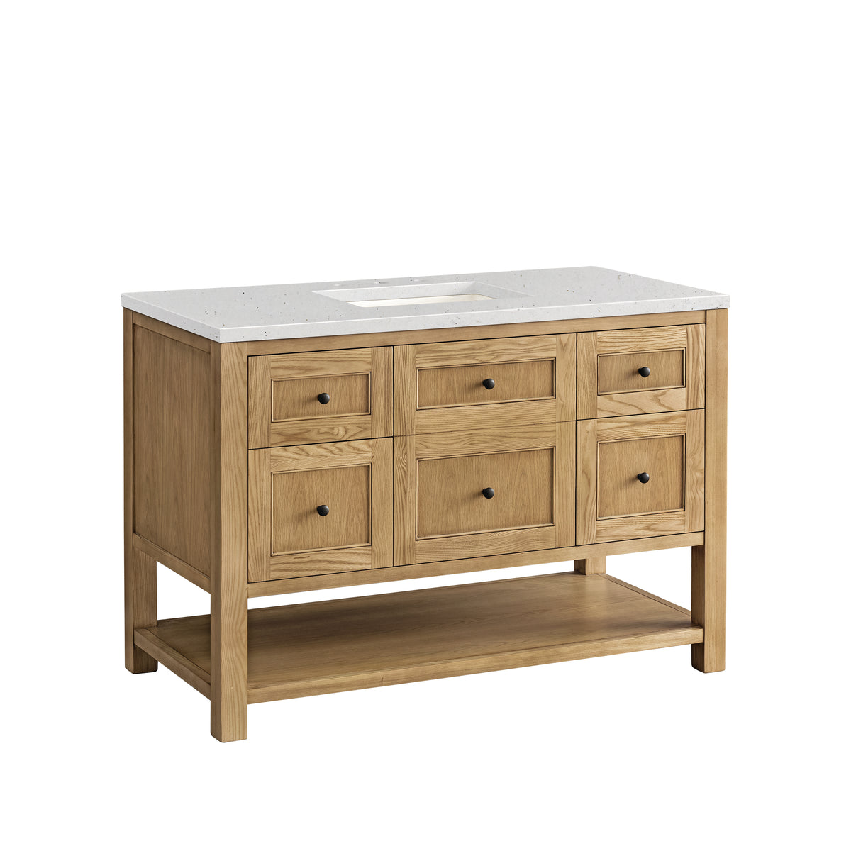 James Martin Breckenridge 48" Single Bathroom Vanity, Light Natural Oak, view 37