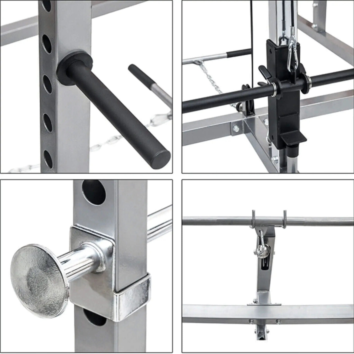 Merax Multi-Functional Olympic Power Squat Rack Cage For Home & Gym (SAK98719) by SAKSBY WHOLESALE