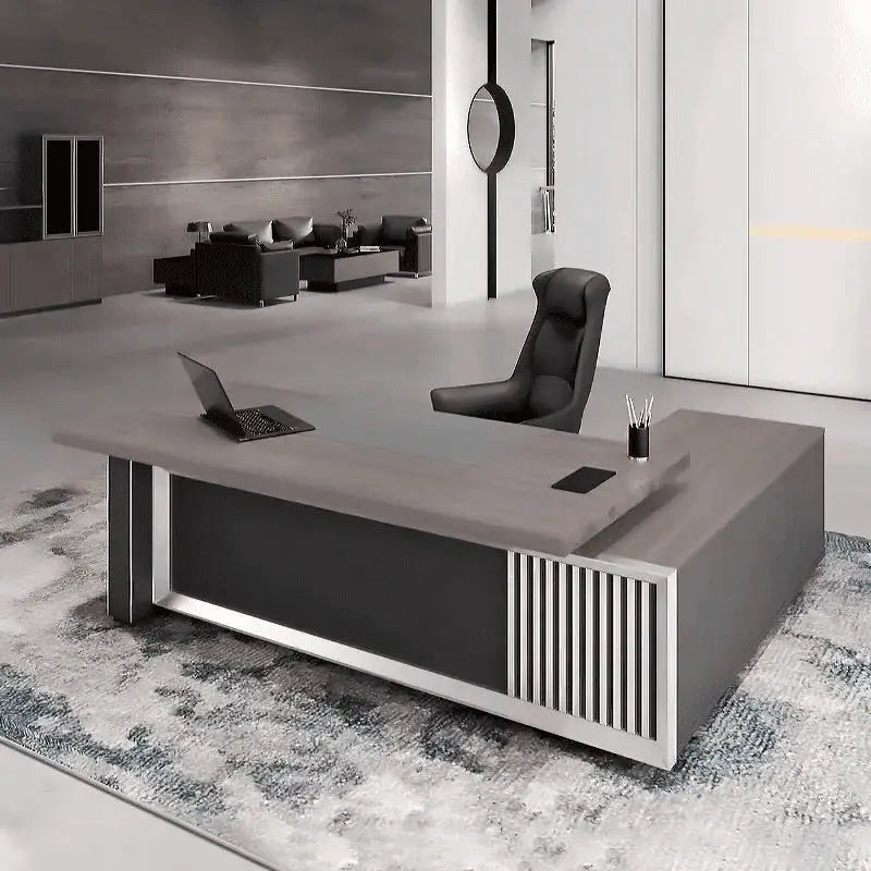 Engel · Modern L-Shaped Executive Desk by Arc Grove