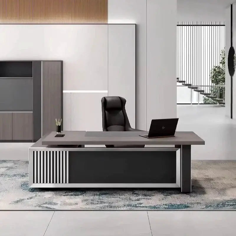 Engel · Modern L-Shaped Executive Desk by Arc Grove