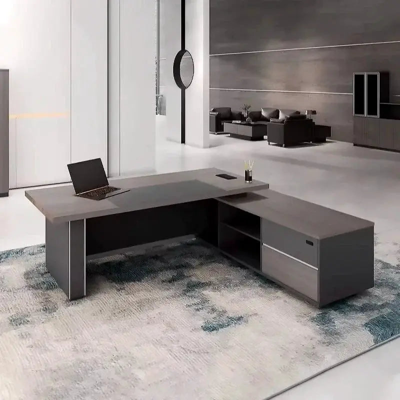 Engel · Modern L-Shaped Executive Desk by Arc Grove