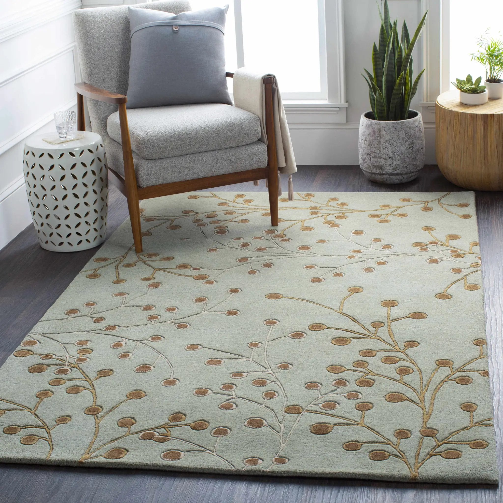Sage Elsu Area Rug by Boutique Rugs