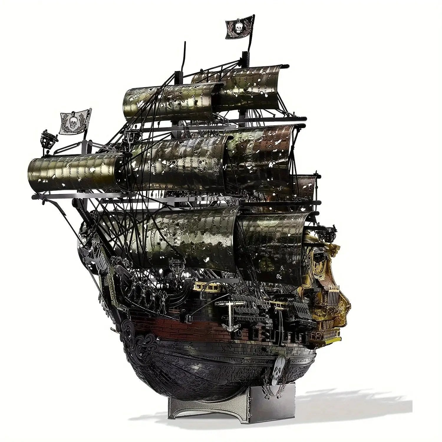 Metal 3D Pirate Ship Puzzle - Flying Dutchman by House Of Avana