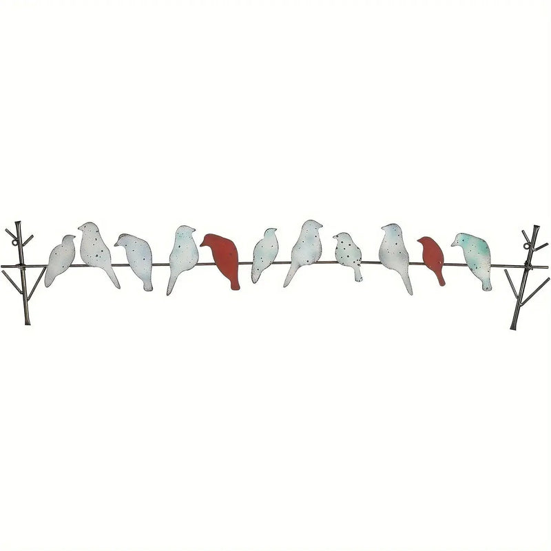 Metal Bird Wall Decoration with Layered Design by House Of Avana