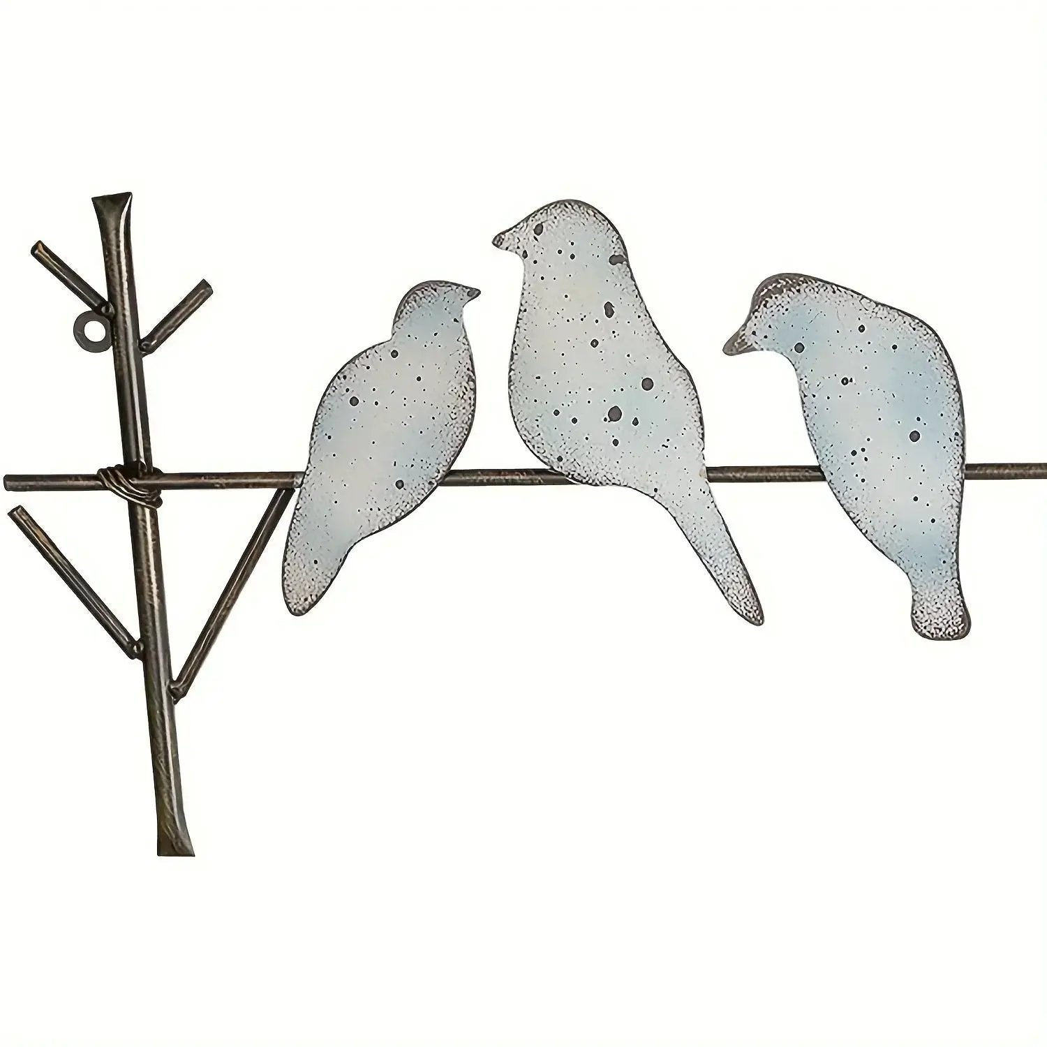 Metal Bird Wall Decoration with Layered Design by House Of Avana