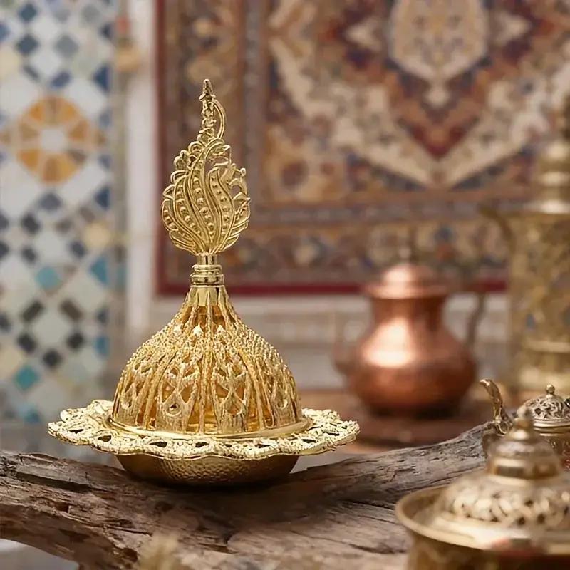 Metal Incense Burner - Golden Tower Diffuser by House Of Avana