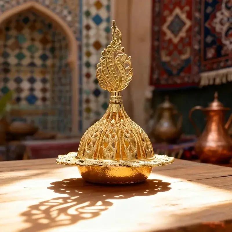 Metal Incense Burner - Golden Tower Diffuser by House Of Avana