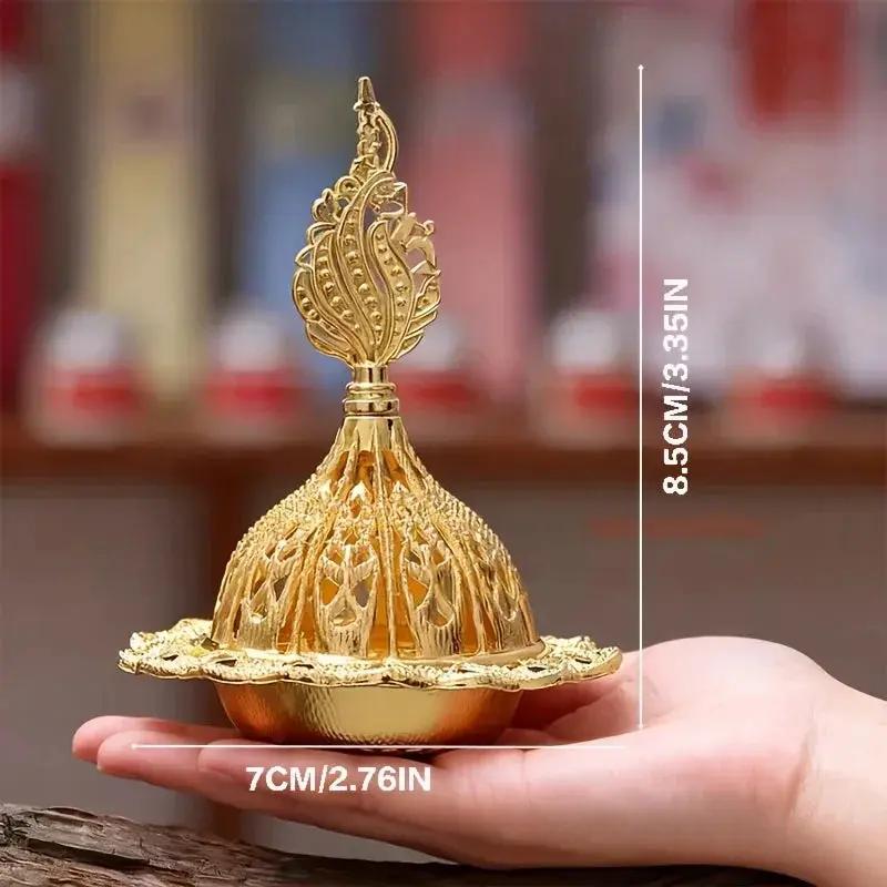 Metal Incense Burner - Golden Tower Diffuser by House Of Avana