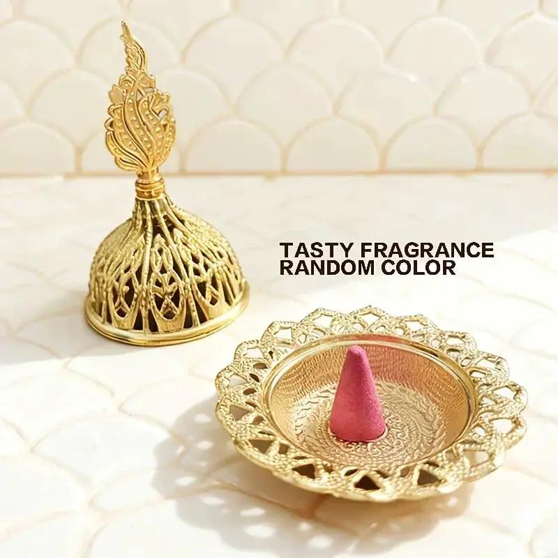Metal Incense Burner - Golden Tower Diffuser by House Of Avana