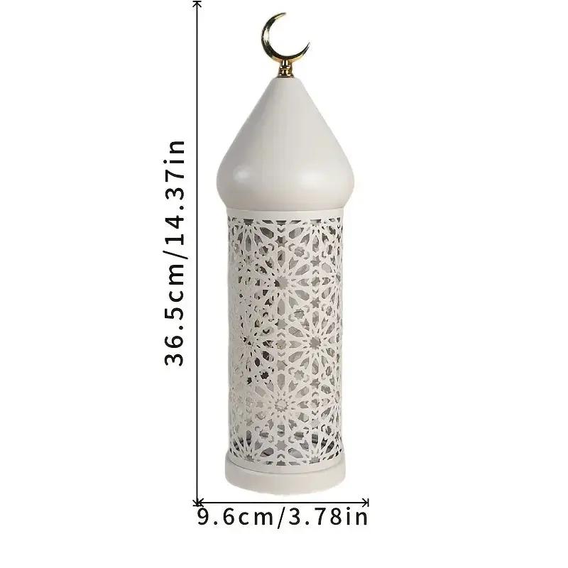 Metal Lantern - Ramadan LED Table Decor by House Of Avana