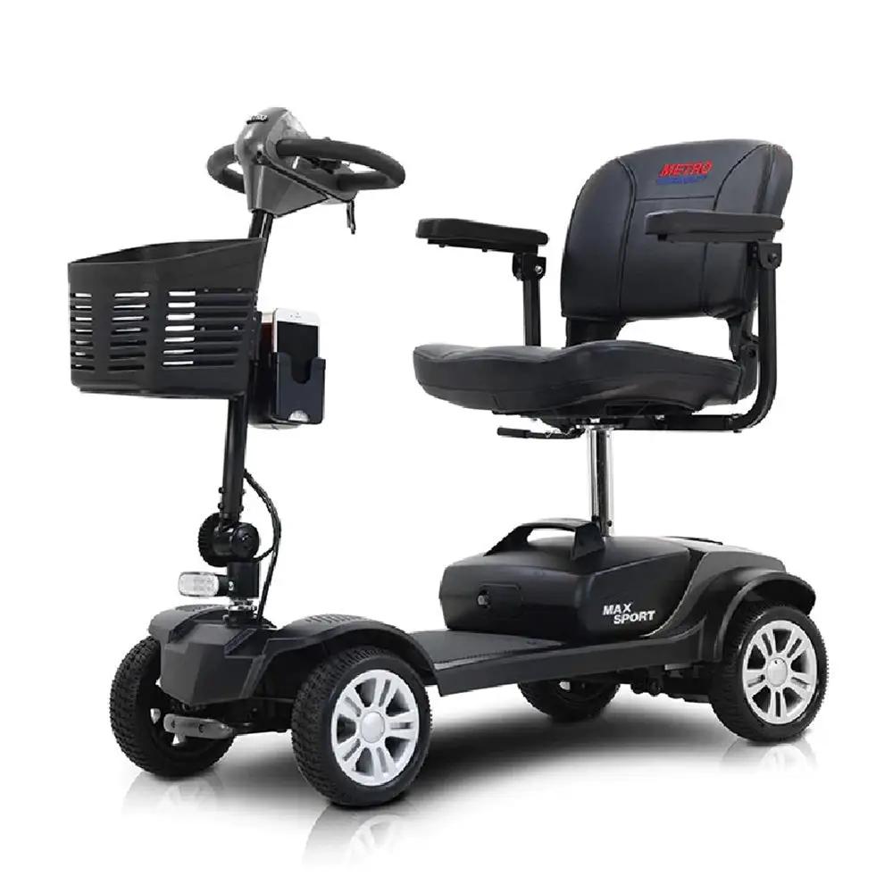 Metro Mobility Max Sport 24V/12AH Electric Drive Mobility Scooter, 300LBS (SAK91084) by SAKSBY WHOLESALE