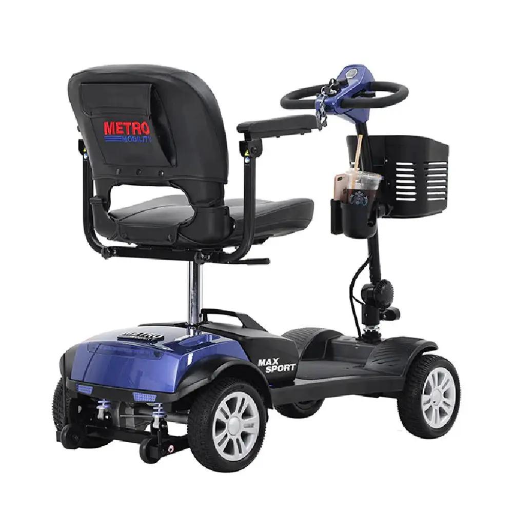 Metro Mobility Max Sport 24V/12AH Electric Drive Mobility Scooter, 300LBS (SAK91084) by SAKSBY WHOLESALE