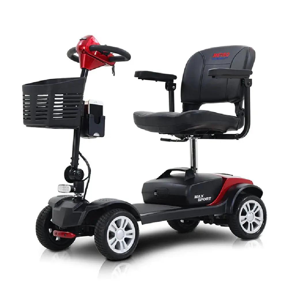 Metro Mobility Max Sport 24V/12AH Electric Drive Mobility Scooter, 300LBS (SAK91084) by SAKSBY WHOLESALE