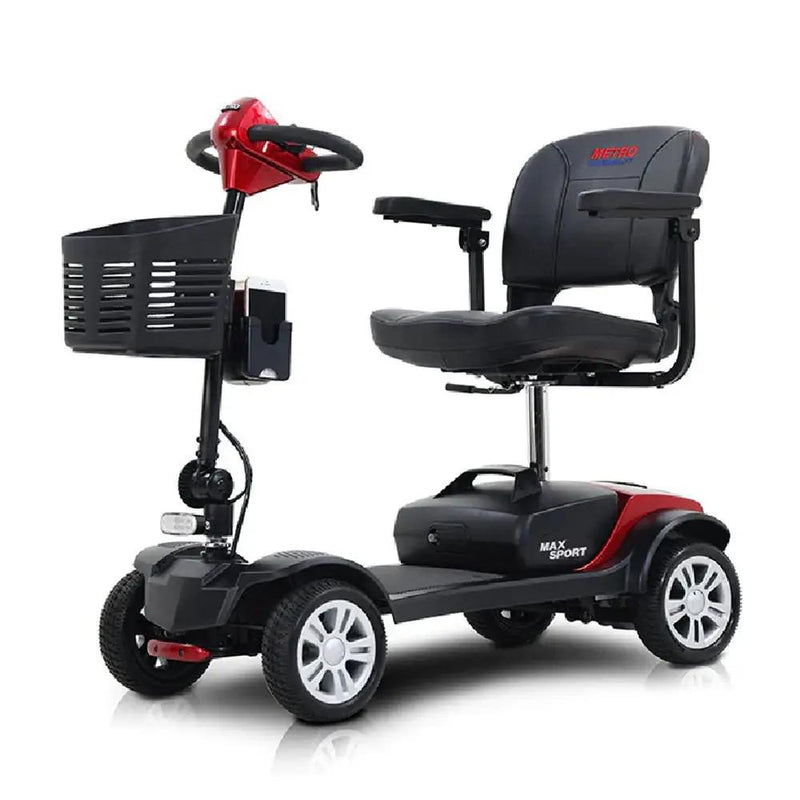 Metro Mobility Max Sport 24V/12AH Electric Drive Mobility Scooter, 300LBS (SAK91084) by SAKSBY WHOLESALE